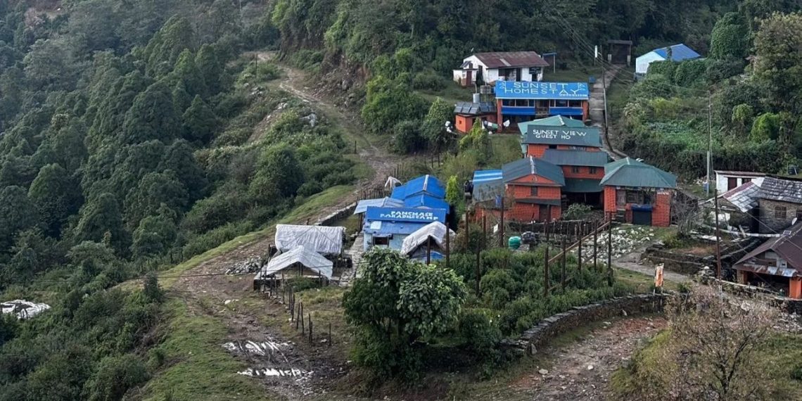 पूर्वाधार नपुग्दा पञ्चासे भञ्ज्याङ सुनसान