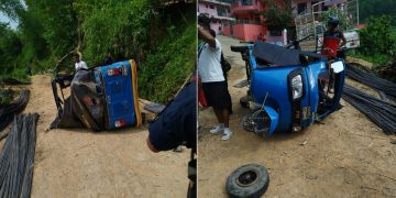 स्याङ्जामा अटो दुर्घटना हुँदा १८ महिनाको बालकसहित पाँच जना घाइते