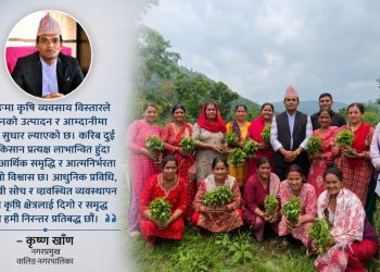 वालिङमा कृषि व्यवसाय विस्तार, दुई हजार किसानको आम्दानीमा टेवा