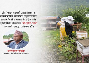 फेदीखोलामा क्युआर कोडबाट मौरीको अनुगमन, प्रविधिसँग जोडियो मौरीपालन