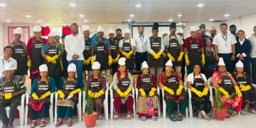 अर्जुनचौपारीका होटल र मासुपसल व्यवसायीलाई सरसफाइसम्बन्धी सामग्री