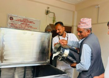 अर्जुनचौपारीमा सञ्चालनमा आयो दुग्ध चिस्यान केन्द्र