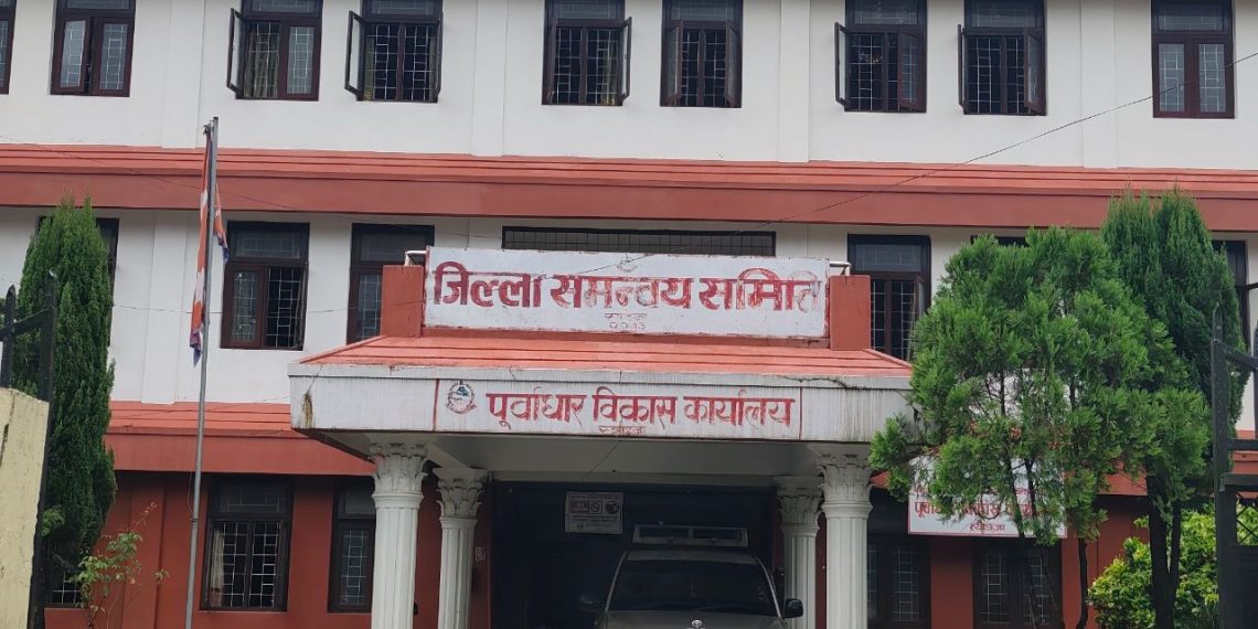 स्याङ्जामा पूर्वाधार विकास कार्यालयको ५५ प्रतिशत बजेट खर्च