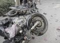 स्याङ्जामा दुई मोटरसाइकल ठोक्किँदा दुई जना घाइते