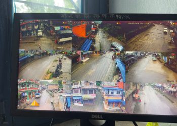 बयरघारी बजार अब प्रहरीको २४ घण्टे निगरानीमा, अपराधसँगै ट्राफिक व्यवस्थापनमा पनि सिसिटिभी