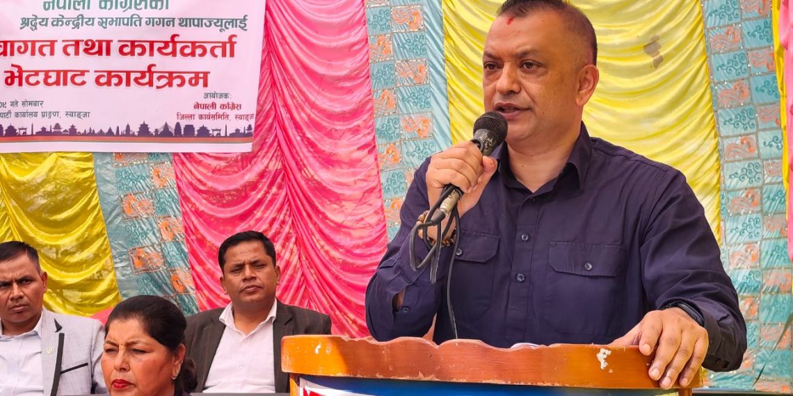 गगन थापा भन्छन्– ‘म चमत्कार गर्न होइन, काम गर्न आएको हुँ’